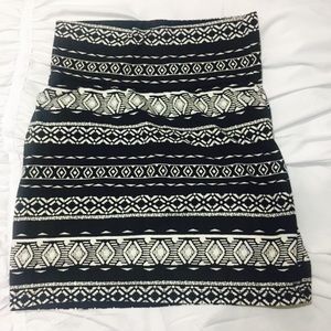 Aztec maxi skirt